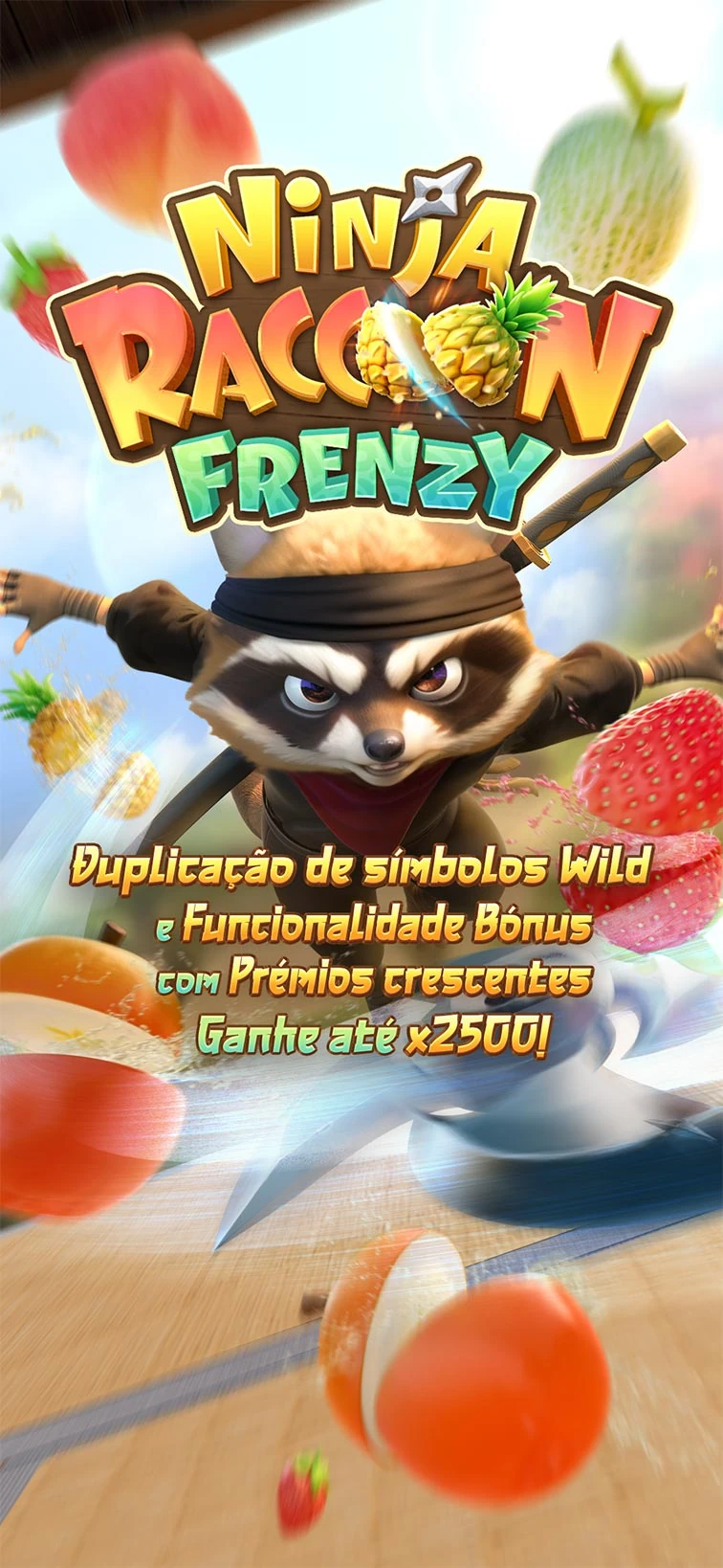 Capa de Ninja Raccoon Frenzy